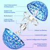 Amiline 2 Packs Flying Orb Ball Toy 2025, Boomerang Hover Ball Cosmic Globe, Galaxy Flying Spinner for 6 7 8 9 10 11 12+ Year Old Kids Boys Girls Adult(Red&Blue) view 2