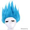 BESTOPPER Cosplay Costume Wig for Kids- Fluffy Saiyan Lianhua Head Style of Dragon Ball Son Goku with Golden Wig (Blue-B) view 2