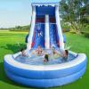 22FT Inflatable Grade Water Slide for Kids with Big Splash Pool, Heavy Duty Blue Kids Water Park with 550W BlowerEnhanced Version, Wet & Dry Use Outdoor Bounce House for Backyard Summer Party view 1
