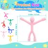12Pcs Magnetic Men for Toddlers Kids, Colourful Travel Magnetic People Figures for Airplane Car, Fidget Toys Road Trip Sensory Toy, Magnet Toys for Office Refrigerator Whiteboard, Adults Kids Gifts view 2