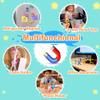 12Pcs Magnetic Men for Toddlers Kids, Colourful Travel Magnetic People Figures for Airplane Car, Fidget Toys Road Trip Sensory Toy, Magnet Toys for Office Refrigerator Whiteboard, Adults Kids Gifts view 4