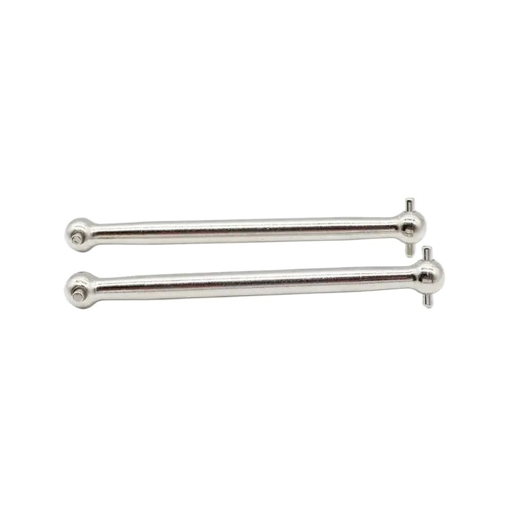 124008 RC Car Replacement Parts Metal Front Rear Drive Shaft Dog Bone Compatible With 124008-2722 124008-2725 124008-23 124008-24 Models(2722)