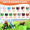 FUNYKICH 300PCS Magnetic Blocks for Kids, Magnetic Building Cube Game, Constructions Toys for Boys & Girls Age 3-10, STEM Montessori Stacking Toy, Sensory Tiles Building Birthday Gift for Toddlers view 2