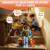 FUNYKICH 300PCS Magnetic Blocks for Kids, Magnetic Building Cube Game, Constructions Toys for Boys & Girls Age 3-10, STEM Montessori Stacking Toy, Sensory Tiles Building Birthday Gift for Toddlers view 3