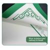 JHDDIA Rubber Mahjong Table Cloth Non-Slip Silent Mahjong Mat Easy Care Stain-Proof Game Mat for Table Poker Portable for Outdoor Travel(C-Red) view 4