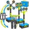 2 Pack Bow and Arrow Toy for kids 5 6 7 8 9 10,LED Light-Up Bows Archery Set with 12 Suction Cup Arrows, 4 Fun Targets ,2 Quivers & Storage Box ,Indoor Outdoor Sport Game Gifts for Boys Girls 4-8 8-12 view 1