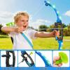 2 Pack Bow and Arrow Toy for kids 5 6 7 8 9 10,LED Light-Up Bows Archery Set with 12 Suction Cup Arrows, 4 Fun Targets ,2 Quivers & Storage Box ,Indoor Outdoor Sport Game Gifts for Boys Girls 4-8 8-12 view 3