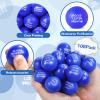108 Pack Motivational Stress Balls for Adults and Kids, Stress Balls Bulk Soft Sponge Squeeze Toys with Inspirational Quotes | Office Classroom Stress Relief Gifts | Anxiety Relief Fidget Toys view 3