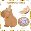 Aoriher Capybara Piata with Stick Blindfold & Confetti - Birthday Party Favors Decorations for Animal Theme Party Supplies Toys Outdoor Games, 15 x 13 x 3.2 Inch view 3