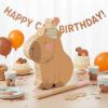 Aoriher Capybara Piata with Stick Blindfold & Confetti - Birthday Party Favors Decorations for Animal Theme Party Supplies Toys Outdoor Games, 15 x 13 x 3.2 Inch view 4