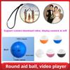 2.7" 3D Ultrasound Crystal Ball Video Player, Memory Orb, Personalized Electronic Display Digital Memory Display Sphere Lamp, Uploadable Videos & Photos, DIY Gift for Anniversary, Birthday (Pink) view 3