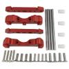 4PCS Aluminum Alloy Suspension Hanger & Lower Arm Mount Set for 1/5 Kraton 8S, Outcast 8S  Front & Rear Upgrade Parts, Replaces ARA330556 ARA330594 ARA330588 ARA330557 view 2