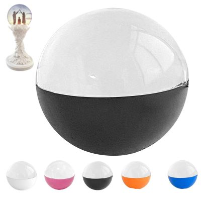 2.7" 3D Ultrasound Crystal Ball Video Player, Memory Orb, Personalized Electronic Display Digital Memory Display Sphere Lamp, Uploadable Videos & Photos, DIY Gift for Anniversary, Birthday (Black)