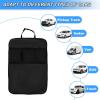 2pcs Car Seat Back Organizers Compatible with Infiniti Q60/G Series Shin Guards, Kids Anti-Dirt Mats Multifunctional Storage Bags view 2