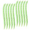 Totority Green Bean Model - 10Pcs Realistic Fake Vegetables for Home Decor Kitchen Display & Kids Pretend Play (Pack of 2) view 3