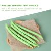Totority Green Bean Model - 10Pcs Realistic Fake Vegetables for Home Decor Kitchen Display & Kids Pretend Play (Pack of 2) view 4