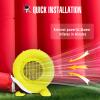 Inflatable Sports Tunnel Entrance with Blower Inflatable Tunnel Tent for Business Advertising Event Exhibition 20X10x11Ft Red view 4