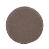 Howard Elliott Collection No-Tip Cylinder Round Ottoman Pouf with Polyester Cover Multi-Use Footstool, Side Table or Seat for Living Room or Bed Room 17" x 17" - Chocolate Brown view 2