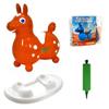 Gymnic Rody with Rocking Base and Saddle (Orange Rody & Rocking Base with Saddle) view 1