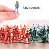 AMOR PRESENT 120PCS Army Toys Military Set, Army Men Soldier Playset Plastic Toy Soldiers Figures Military Action Figure for Adult Kids Boys Girls (Pack of 2) view 2