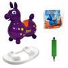 Gymnic Rody with Rocking Base and Saddle (Purple Rody & Rocking Base with Saddle) view 1