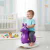 Gymnic Rody with Rocking Base and Saddle (Purple Rody & Rocking Base with Saddle) view 2