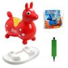 Gymnic Rody with Rocking Base and Saddle (Red Rody & Rocking Base with Saddle) view 1