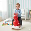 Gymnic Rody with Rocking Base and Saddle (Red Rody & Rocking Base with Saddle) view 2