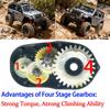 24V Steel Motor Gearbox for Jeep Power Wheels Motor Upgrade Replacement Parts,24Volt High Torque Motor Gear Box for Kids Ride on Toys Car Gearbox Upgrade,18V,QINGANG,30000RPM,Aperture 1.6CM/0.63in view 4