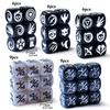 36pcs 12MM Abilities Keywords Counter Dice MTG Dice 1/+1 Counters Bulk Creature Stats Buff Tokens Dice Set (Multicolors) view 3