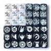 36pcs 12MM Abilities Keywords Counter Dice MTG Dice 1/+1 Counters Bulk Creature Stats Buff Tokens Dice Set (Multicolors) view 4