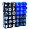 36pcs 12MM Abilities Keywords Counter Dice MTG Dice 1/+1 Counters Bulk Creature Stats Buff Tokens Dice Set (Multicolors) view 1