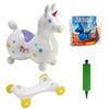 Gymnic Rody with Speedy Base and Saddle (White Unicorn & Speedy Base with Saddle) view 1