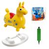 Gymnic Rody with Rocking Base and Saddle (Yellow Rody & Rocking Base with Saddle) view 1