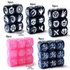36pcs 12MM Abilities Keywords Counter Dice MTG Dice 1/+1 Counters Bulk Creature Stats Buff Tokens Dice Set (Multicolors) view 3
