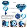 Battle Spinning Top Set with 12 Colorful Tops, Launchers and Accessories, Combat Game Collection view 4