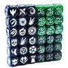 36pcs 12MM Abilities Keywords Counter Dice MTG Dice 1/+1 Counters Bulk Creature Stats Buff Tokens Dice Set (Multicolors) view 1