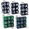 36pcs 12MM Abilities Keywords Counter Dice MTG Dice 1/+1 Counters Bulk Creature Stats Buff Tokens Dice Set (Multicolors) view 3