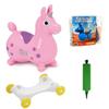 Gymnic Rody with Speedy Base and Saddle (Pink Unicorn & Speedy Base with Saddle) view 1