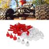 Asixxsix 120Pcs RC Car Racing Track Drift Runway Drift Field Fence for 1/14 1/16 /18/24 /28 RC Car, Anti Scratch Runway Race Track Decorative Accessories view 2