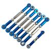 Aluminum Adjustable Turnbuckles Camber Link Set for 1/10 Slash 2WD/4X4, Rustler, Stampede, Hoss 4X4, Bandit, X-01  Replacement for #3745, 3139, 3139A, 1935, 3644, 3741X, 3741A view 3
