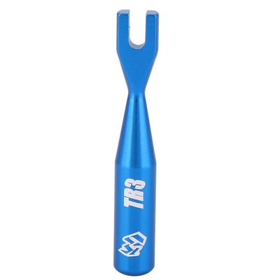 Luqeeg Tensioner Tuner Linkage Adjuster, RC Vehicle Turnbuckles with Aluminum Alloy, Sturdy and Durable, Small Size, Good Performance, Light Weight for 1/10 Proportional RC Car (Blue)