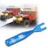 Luqeeg Tensioner Tuner Linkage Adjuster, RC Vehicle Turnbuckles with Aluminum Alloy, Sturdy and Durable, Small Size, Good Performance, Light Weight for 1/10 Proportional RC Car (Blue) view 2