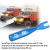 Luqeeg Tensioner Tuner Linkage Adjuster, RC Vehicle Turnbuckles with Aluminum Alloy, Sturdy and Durable, Small Size, Good Performance, Light Weight for 1/10 Proportional RC Car (Blue) view 4