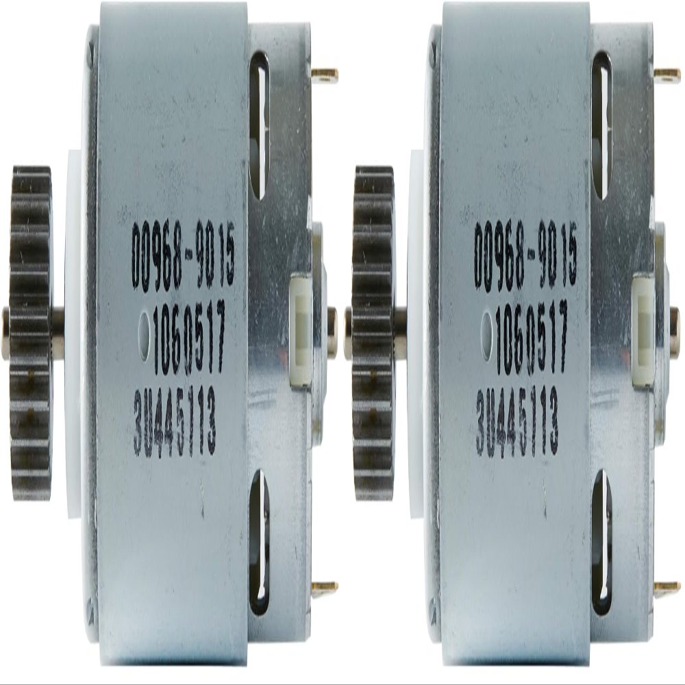 12 Volt # 7R Motor Pinion (23T) for Fisher Price for Power Wheels Kids Ride on Car, 12V Replacement Gearbox Motor (Pack of 2)