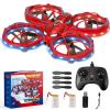 Gretex Spider Drones for Kids 8-12: Stunt Drone 5D Obstacle Avoidance RC Quadcopter, 3D Flips, Auto Hovering, LED Lights, Indoor Outdoor Remote Control Helicopter for Boys Girls Adults view 1