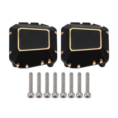38g Black Coating Brass Differential Axle Cover for 1/10 RC Crawler SCX10 PRO SCX10 III AR45 Upgrade
