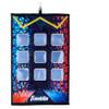 Franklin Sports Tic Tac Toe Target Toss Game Set - Indoor Bean Bag Toss Game for Kids + Adults - (10) Self-Stick Bags + XL Tic Tac Toe Scoring Target view 1