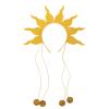 BESPORTBLE Flame Headband: Flashing Flame Headband For Girls And Boys - Fun And Exaggerated Fire Hairpiece For Birthday Parties Holiday Events Cosplay view 1
