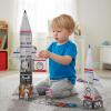 AFUNX Magnetic Tiles Space Rocket Set,46 PCS Magnetic Building Blocks for Kids 3+, STEM Learning Toys, Safe & Durable Creative Construction Play, Gift for Boys & Girls view 2